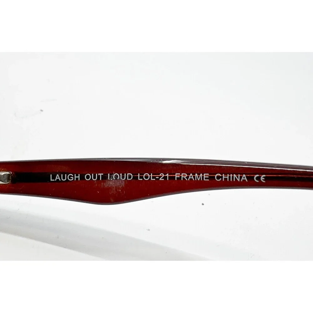 Laugh Out Loud Eyeglasses Kids Brown Ombre Rectangular LOL-21 45-16-125